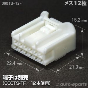 画像1: 060型TS/メス12極カプラ